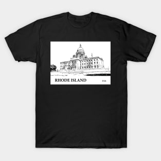 Rhode Island State USA T-Shirt